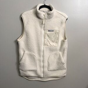 Columbia Cream Fleece Vest